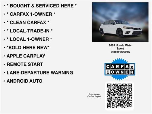 2023 Honda Civic Sport