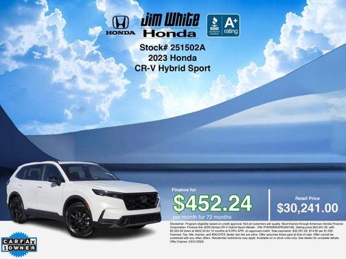 2023 Honda CR-V Hybrid Sport