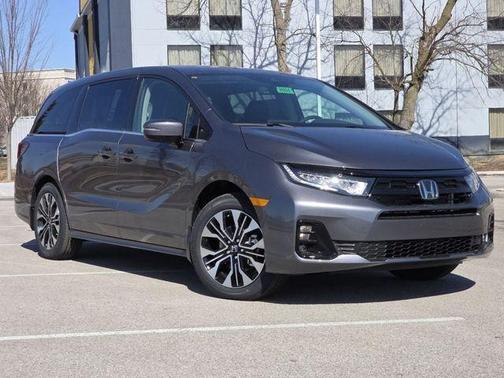 Modern Steel Metallic 2026 Honda Odyssey Elite