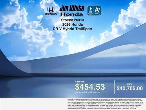 2026 Honda CR-V Hybrid TrailSport