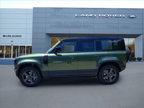 Woolstone Green Metallic 2026 Land Rover Defender P300 S
