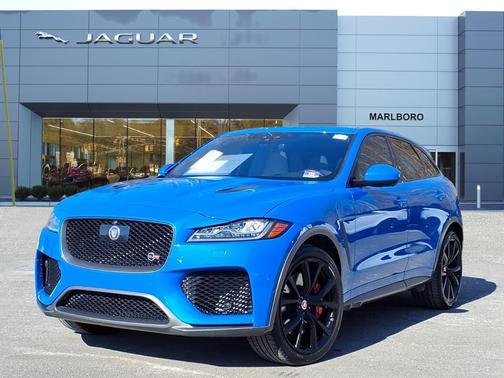 Ultra Blue Metallic 2020 Jaguar F-PACE SVR P550 AWD Automatic