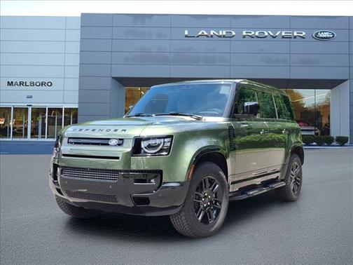 Woolstone Green Metallic 2026 Land Rover Defender P400 X-Dynamic SE