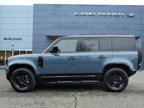 Tasman Blue Metallic 2026 Land Rover Defender P400 X-Dynamic SE