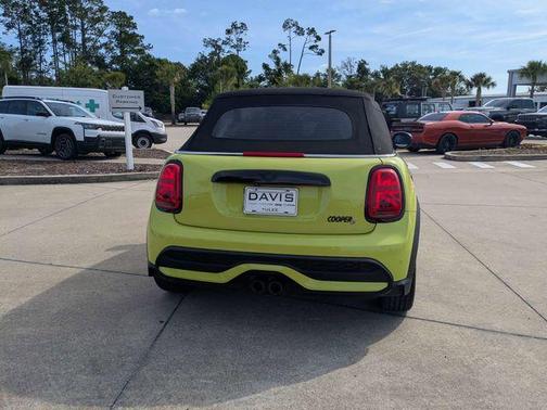 Yellow 2022 MINI Convertible Cooper S