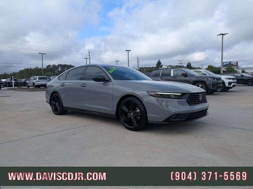 Urban Gray Pearl 2024 Honda Accord Hybrid Sport-L