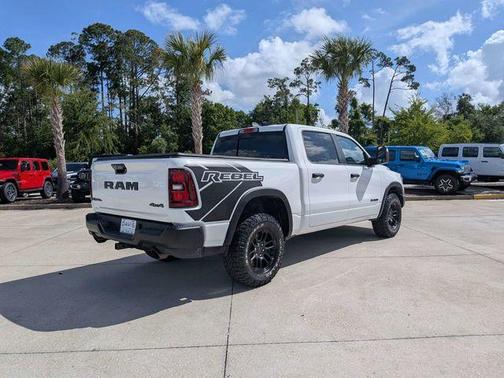 Bright White Clearcoat 2025 RAM 1500 Rebel
