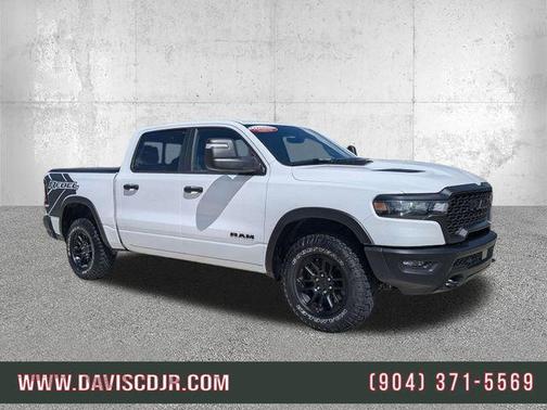 Bright White Clearcoat 2025 RAM 1500 Rebel