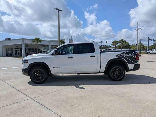 Bright White Clearcoat 2025 RAM 1500 Rebel