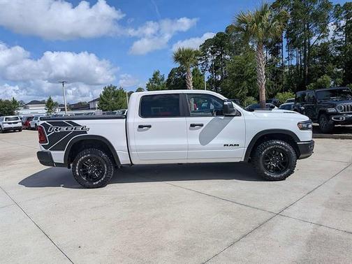 Bright White Clearcoat 2025 RAM 1500 Rebel