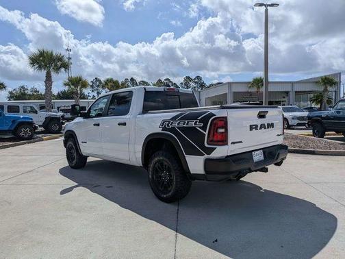 Bright White Clearcoat 2025 RAM 1500 Rebel