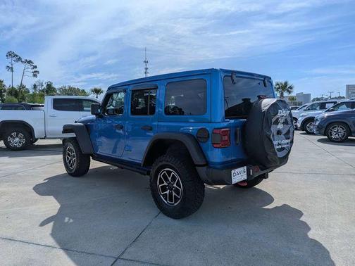 Hydro Blue Pearl 2025 Jeep Wrangler Rubicon