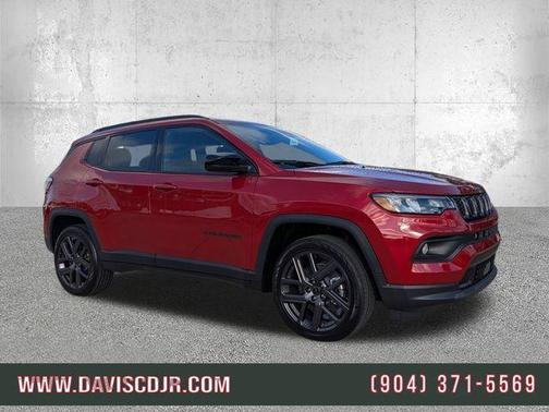 Red 2026 Jeep Compass Latitude