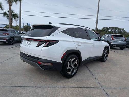 White Pearl 2024 Hyundai TUCSON Limited