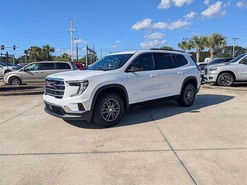 Summit White 2025 GMC Acadia Elevation