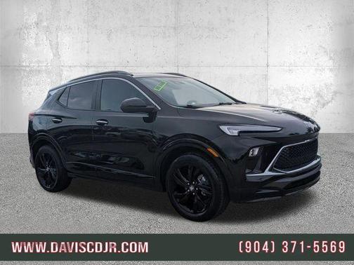 Ebony Twilight Metallic 2024 Buick Encore GX Sport Touring