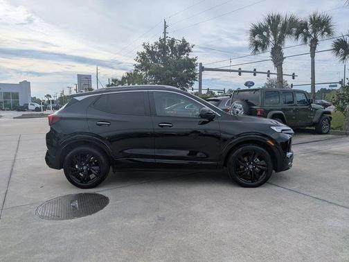 Ebony Twilight Metallic 2024 Buick Encore GX Sport Touring