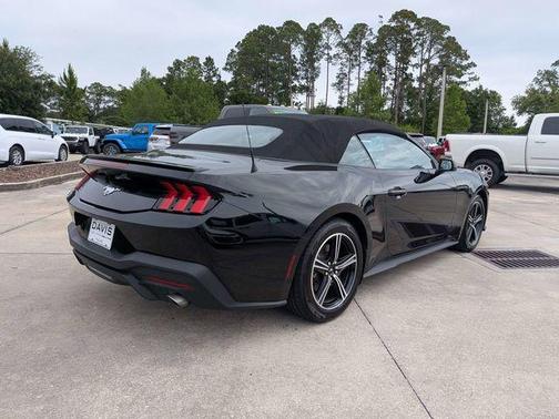 Shadow Black 2024 Ford Mustang EcoBoost Premium