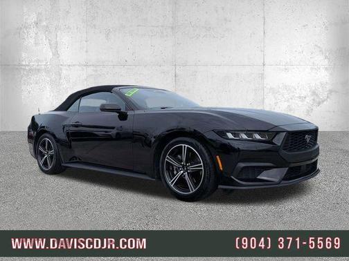 Shadow Black 2024 Ford Mustang EcoBoost Premium