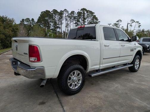 Pearl White 2018 RAM 2500 Laramie