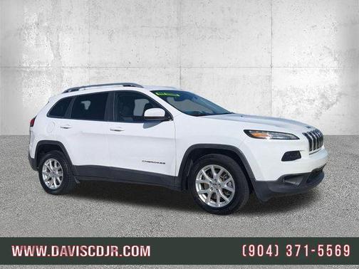 Bright White Clearcoat 2018 Jeep Cherokee Latitude