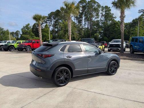 Gray Metallic 2025 Mazda CX-30 2.5 S Carbon Edition