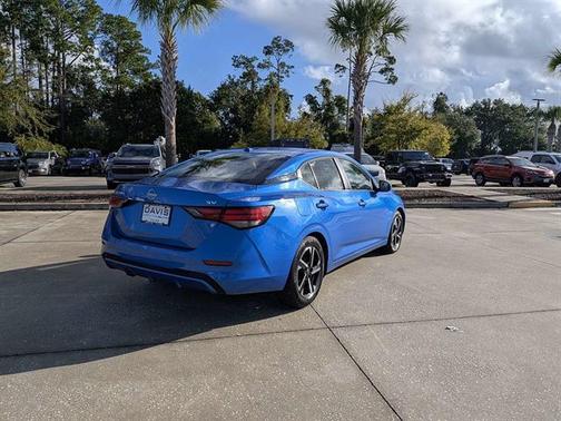 Electric Blue Metallic 2024 Nissan Sentra SV