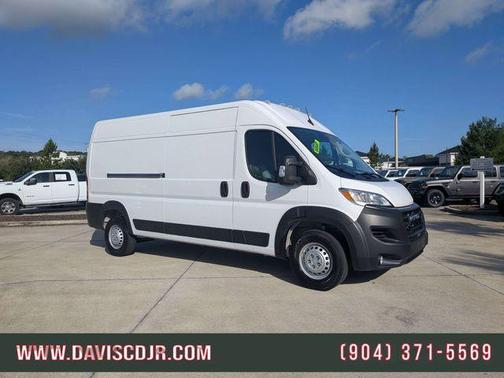 Bright White Clearcoat 2025 RAM ProMaster 2500 High Roof