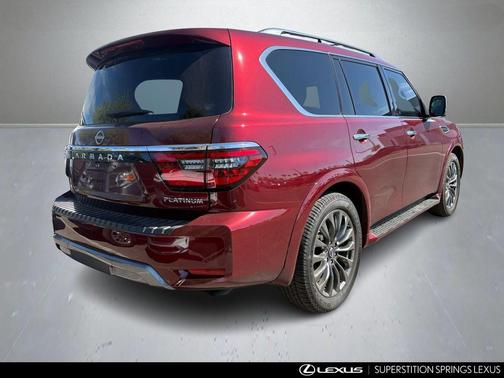 Coulis Red Pearl 2023 Nissan Armada Platinum