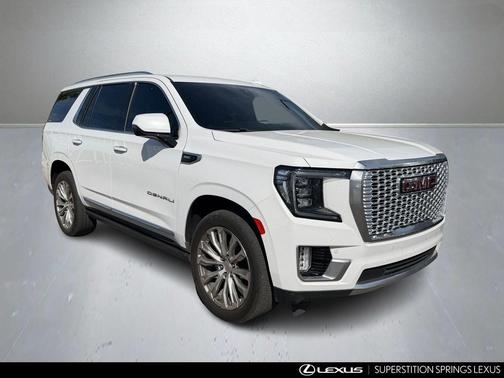 Summit White 2021 GMC Yukon Denali