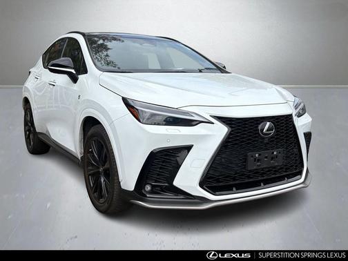 Ultra White 2022 Lexus NX 350 F SPORT Handling