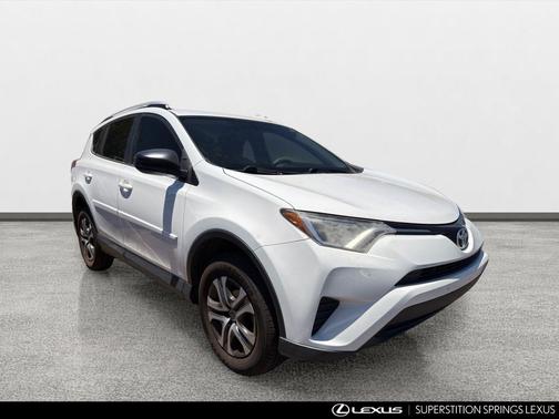 Super White 2016 Toyota RAV4 LE
