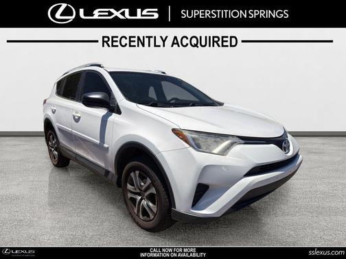 Super White 2016 Toyota RAV4 LE