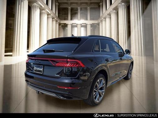 Orca Black Metallic 2021 Audi Q8 55 Premium