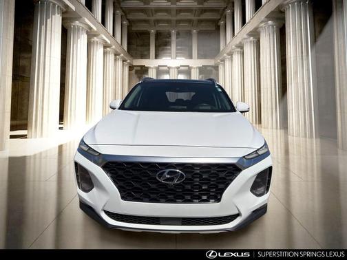 Quartz White 2019 Hyundai SANTA FE Ultimate 2.0T