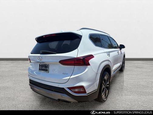 Quartz White 2019 Hyundai SANTA FE Ultimate 2.0T