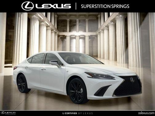 Ultra White 2024 Lexus ES 300h F SPORT Handling