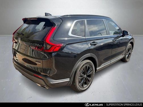 Crystal Black Pearl 2024 Honda CR-V Hybrid Sport Touring AWD