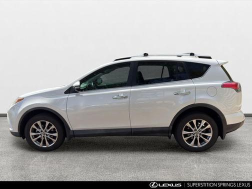 Blizzard Pearl 2017 Toyota RAV4 Limited