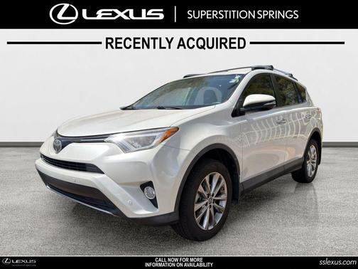 Blizzard Pearl 2017 Toyota RAV4 Limited