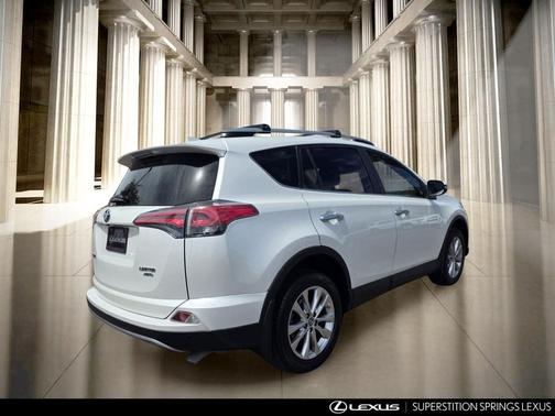 Blizzard Pearl 2017 Toyota RAV4 Limited