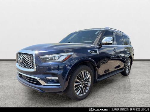Hermosa Blue 2021 INFINITI QX80 SENSORY