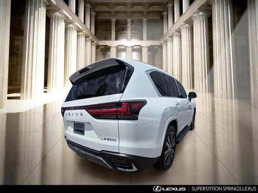 Eminent White Pearl 2026 Lexus LX 600 Luxury