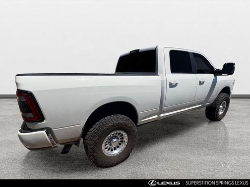 Pearl White 2023 RAM 2500 Laramie