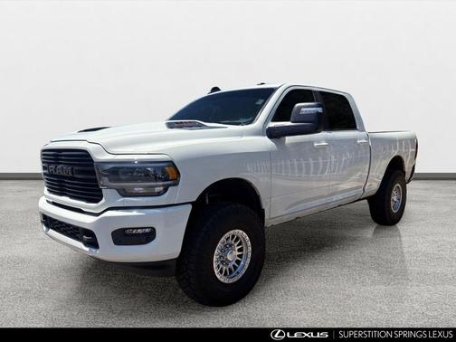 Pearl White 2023 RAM 2500 Laramie