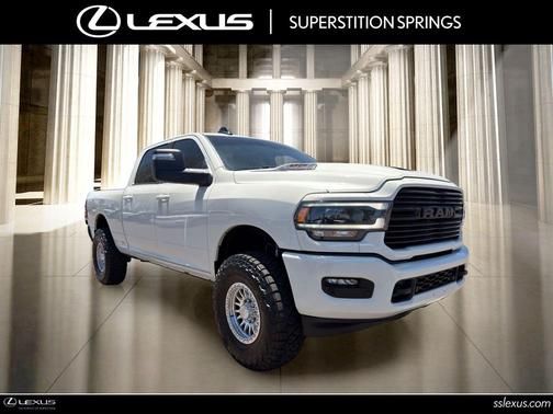 Pearl White 2023 RAM 2500 Laramie