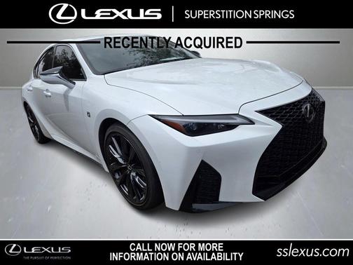 Ultra White 2023 Lexus IS 350 Base