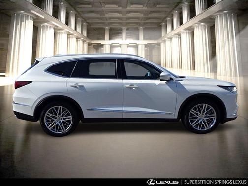 Platinum White Pearl 2022 Acura MDX Advance Package