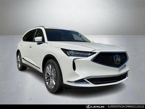 Platinum White Pearl 2022 Acura MDX Advance Package