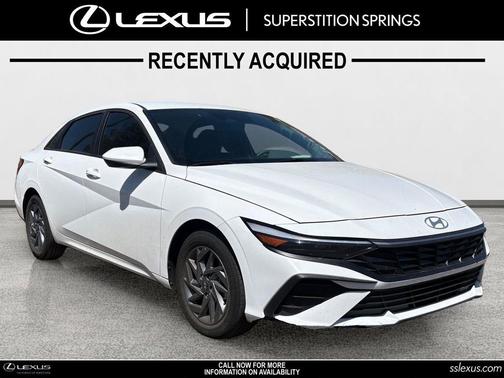Serenity White 2024 Hyundai ELANTRA SEL